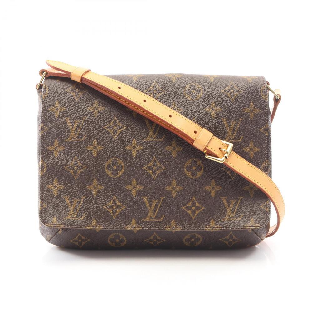 Louis Vuitton Musette Tango Short Strap Shoulder Bag Canvas Leather Monogram